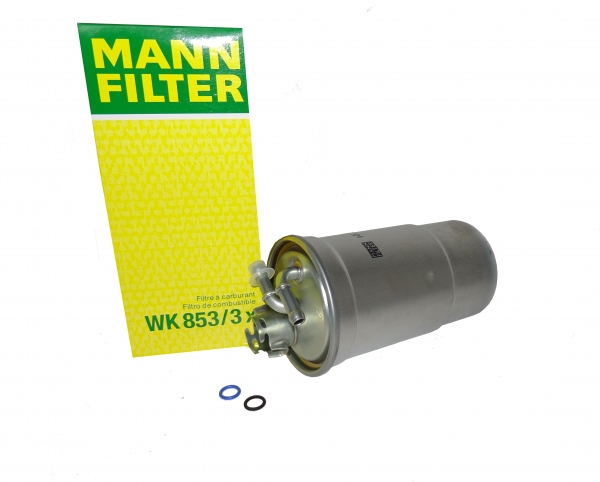 MANN Kraftstofffilter WK853/3X für Audi Seat Skoda VW